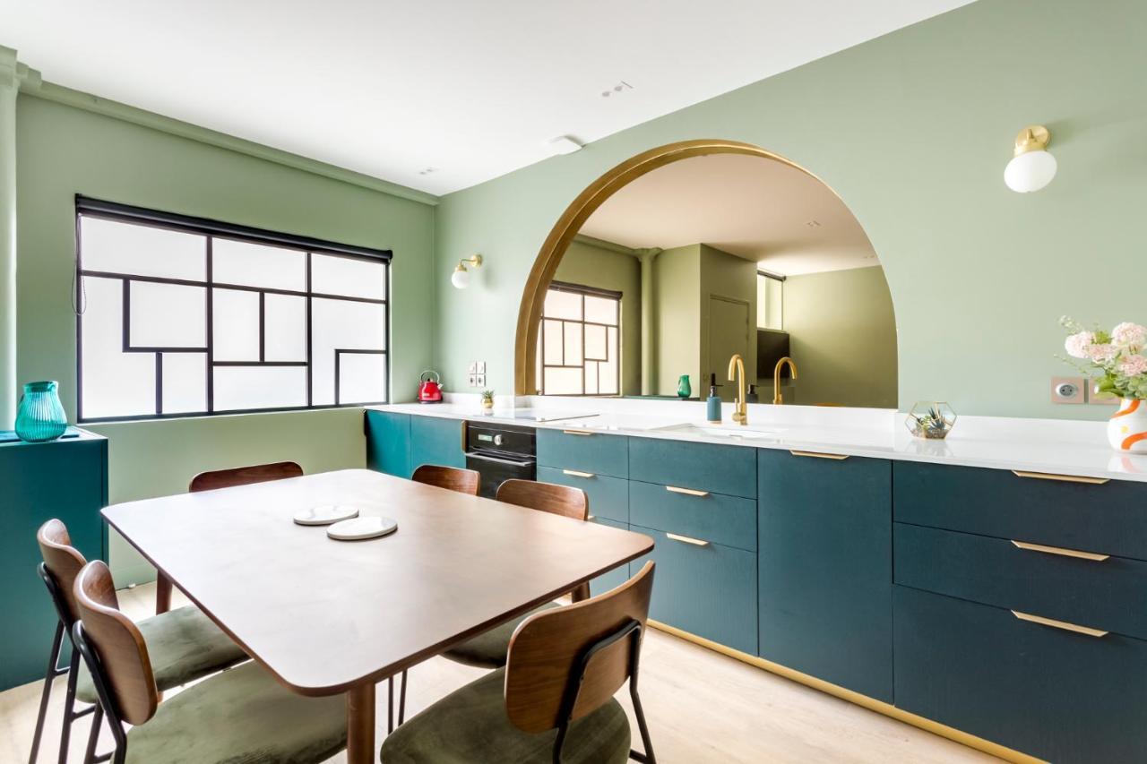 Relais Cocorico 2 Bedrooms With Ac, 2 Bathrooms, 8 Min Eiffel Tower Appartement Paris